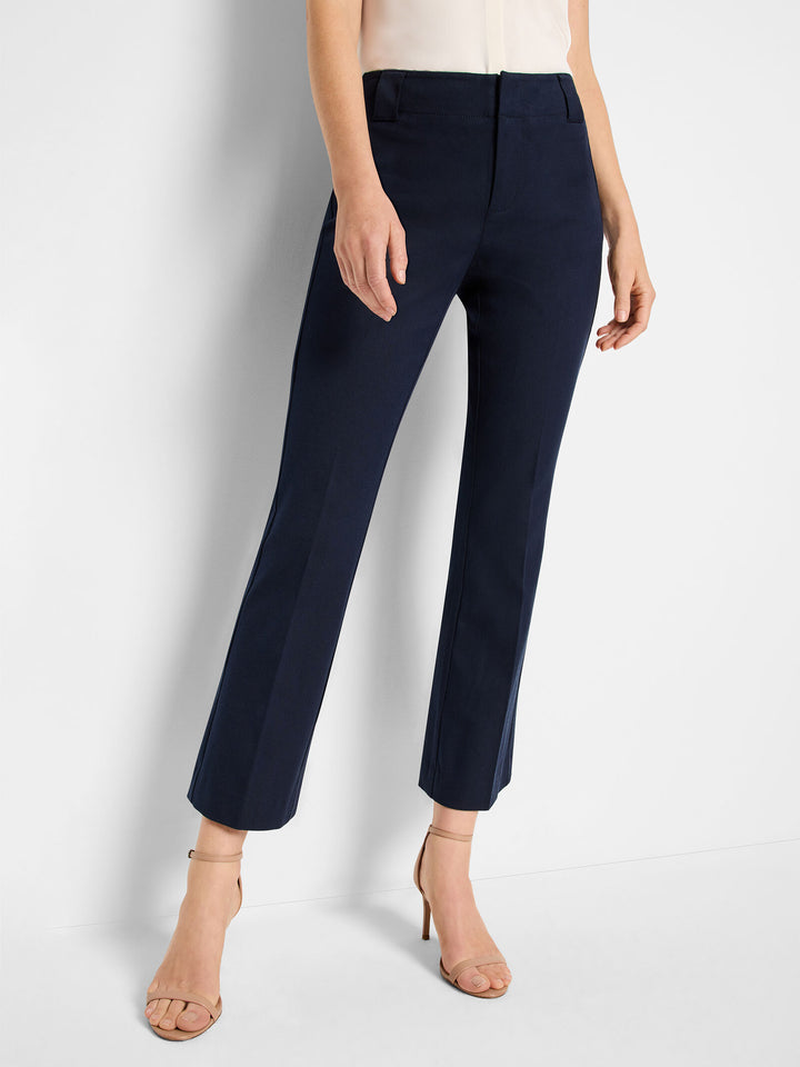 28" Plaza Demi Boot Cotton Bi-Stretch Pant - Dark Indigo