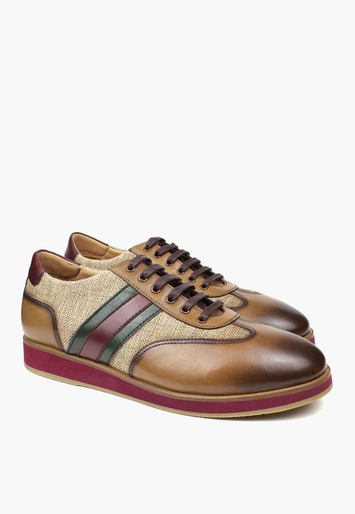 Austin Leather Sneaker Tan