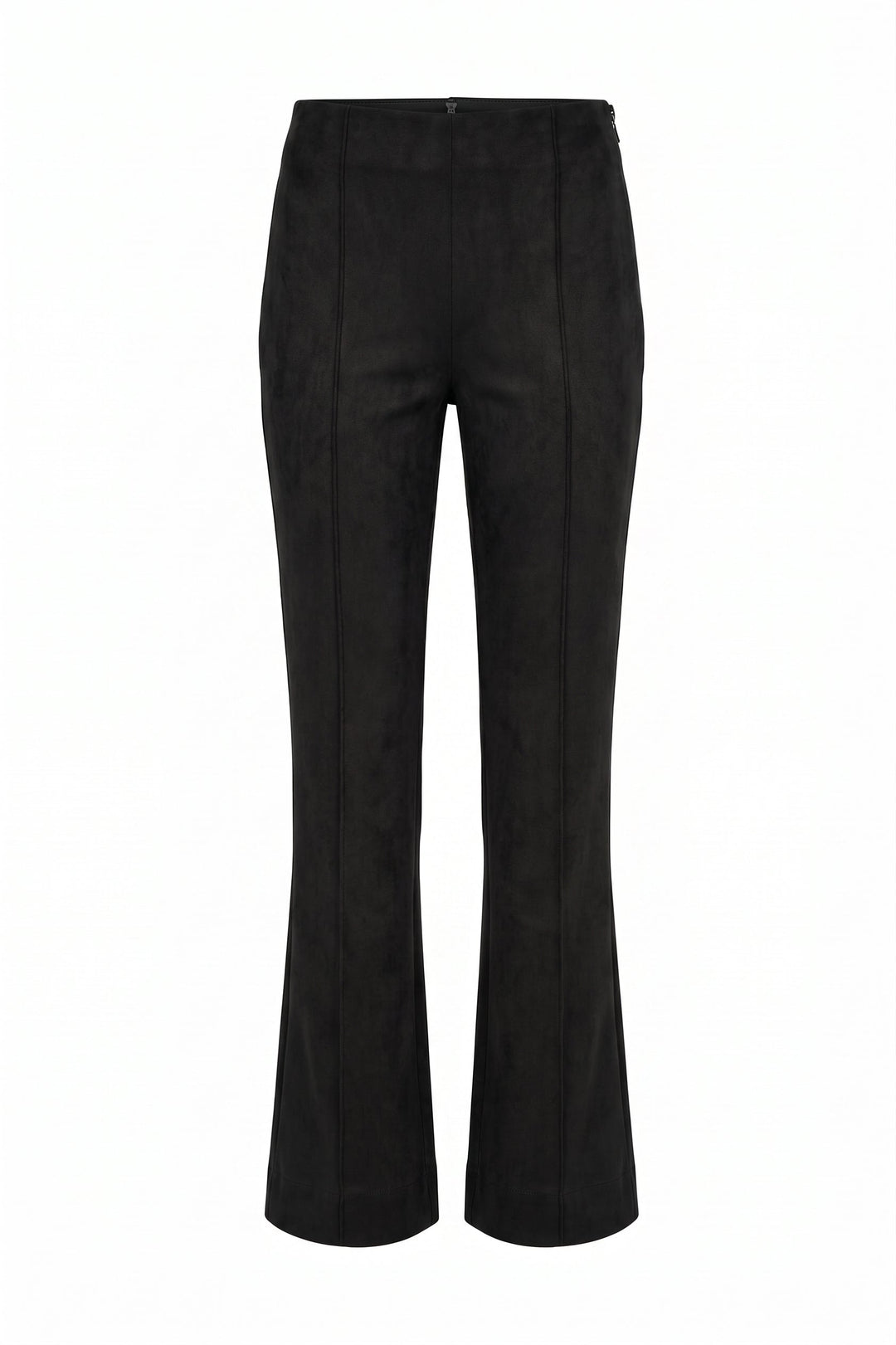 Becca Faux Suede Pintuck Flare Pant