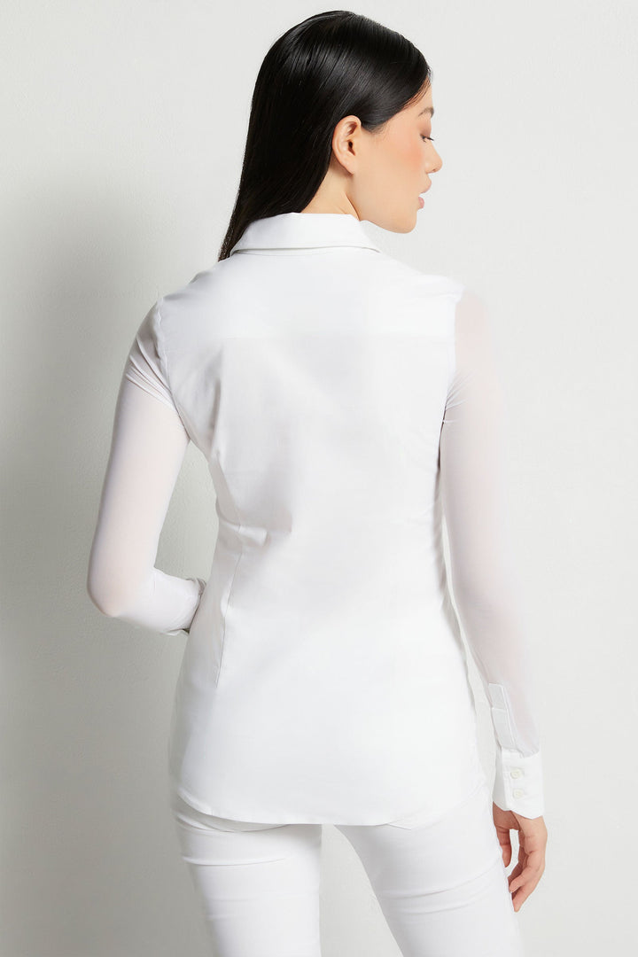 Beth Button-Front Shirt