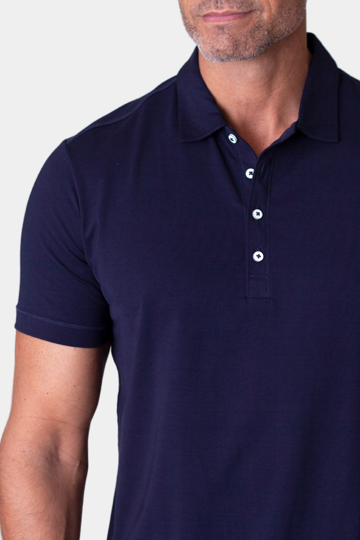 Coolest Polo Tech Shirt - Navy