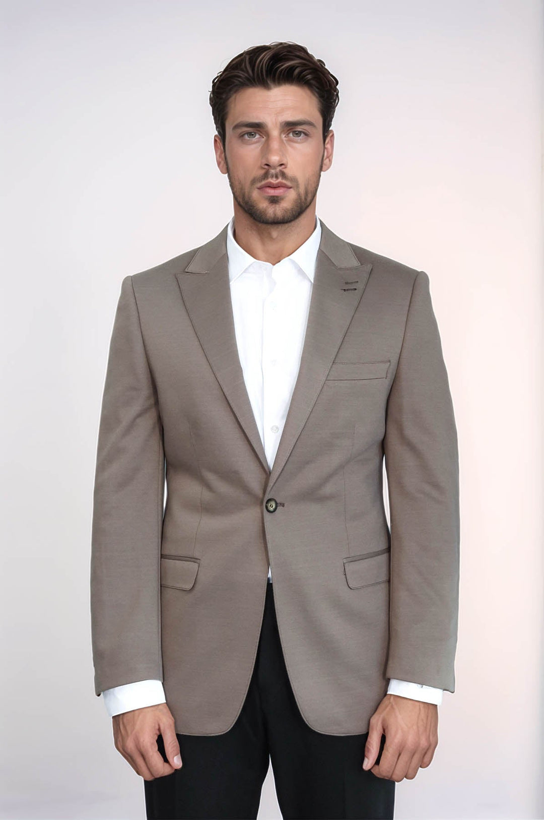 Beige Men's Jacket - Wessi