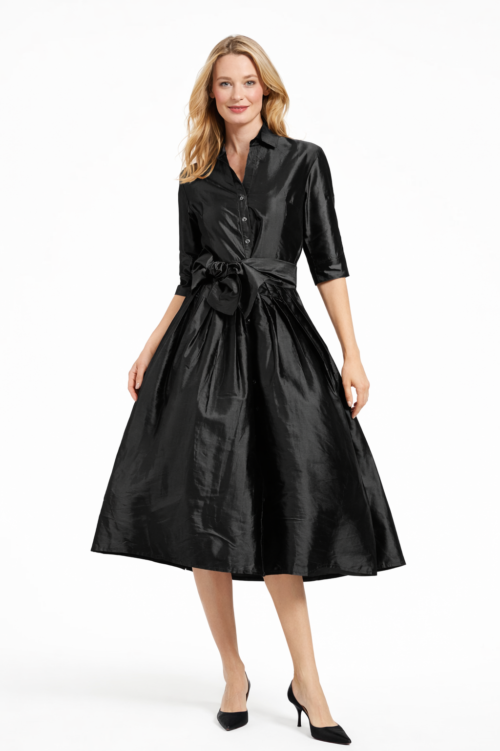 Mrs Maisel Tea Length - Black