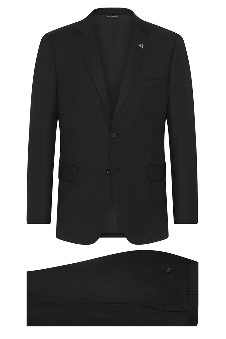 Black Honey Way Super 150's Wool Suit