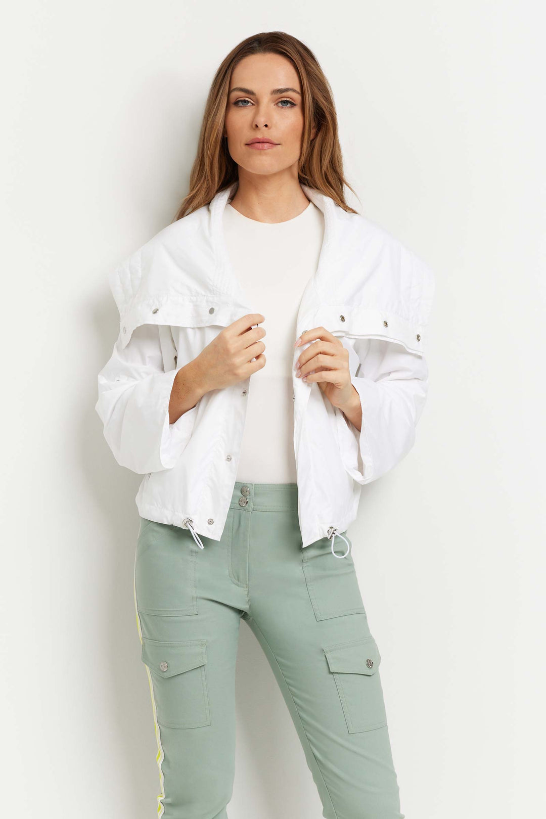 Casey Cropped Lightweight Windbreaker