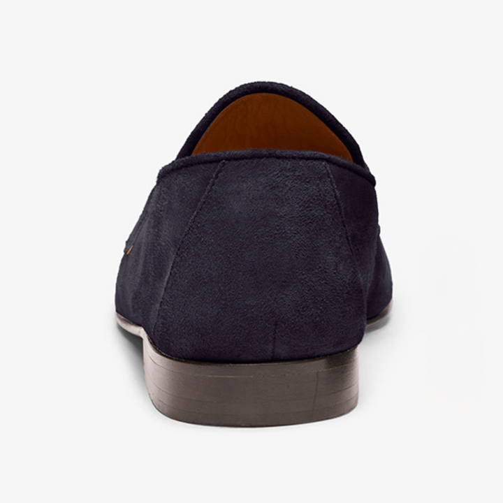 Men's Navy Suede Centesimo