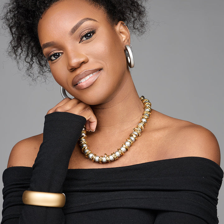 Chantal Necklace Platinum