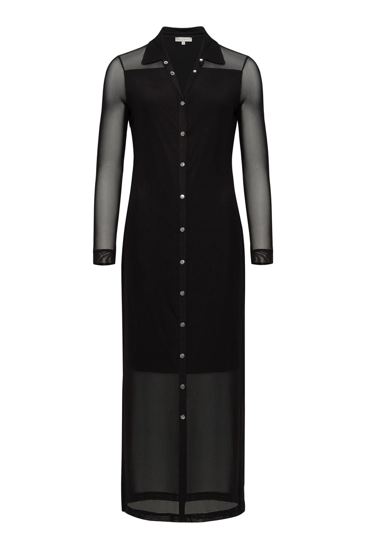 Colette Mesh Overlay Dress