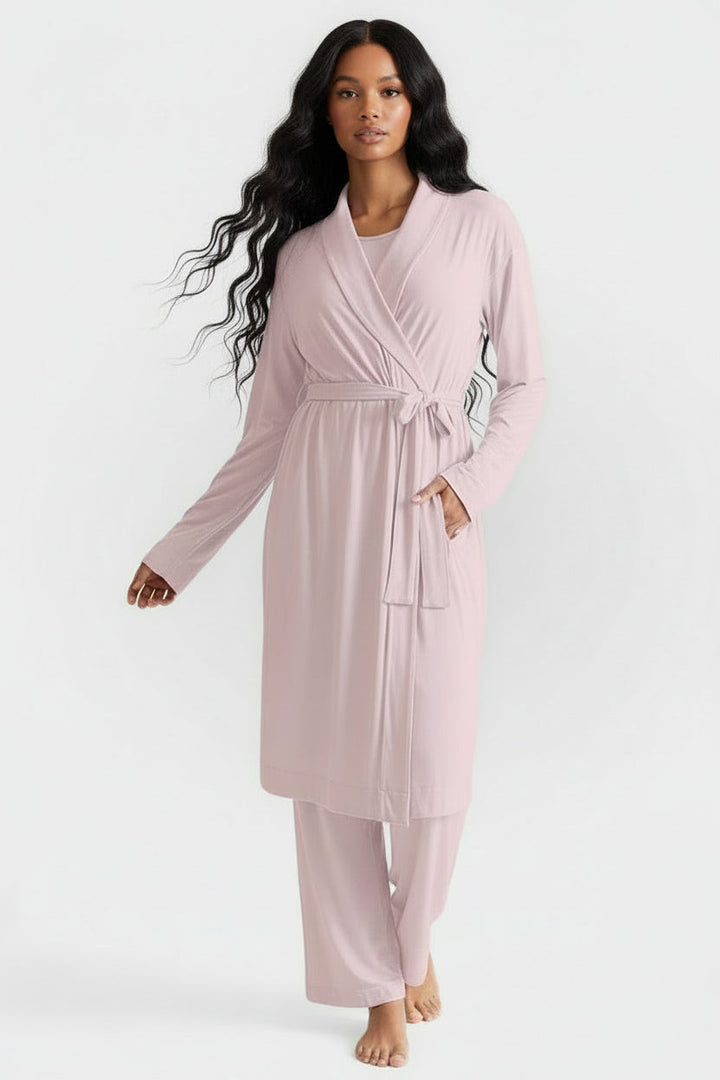 Collagen Lounge Robe - Black