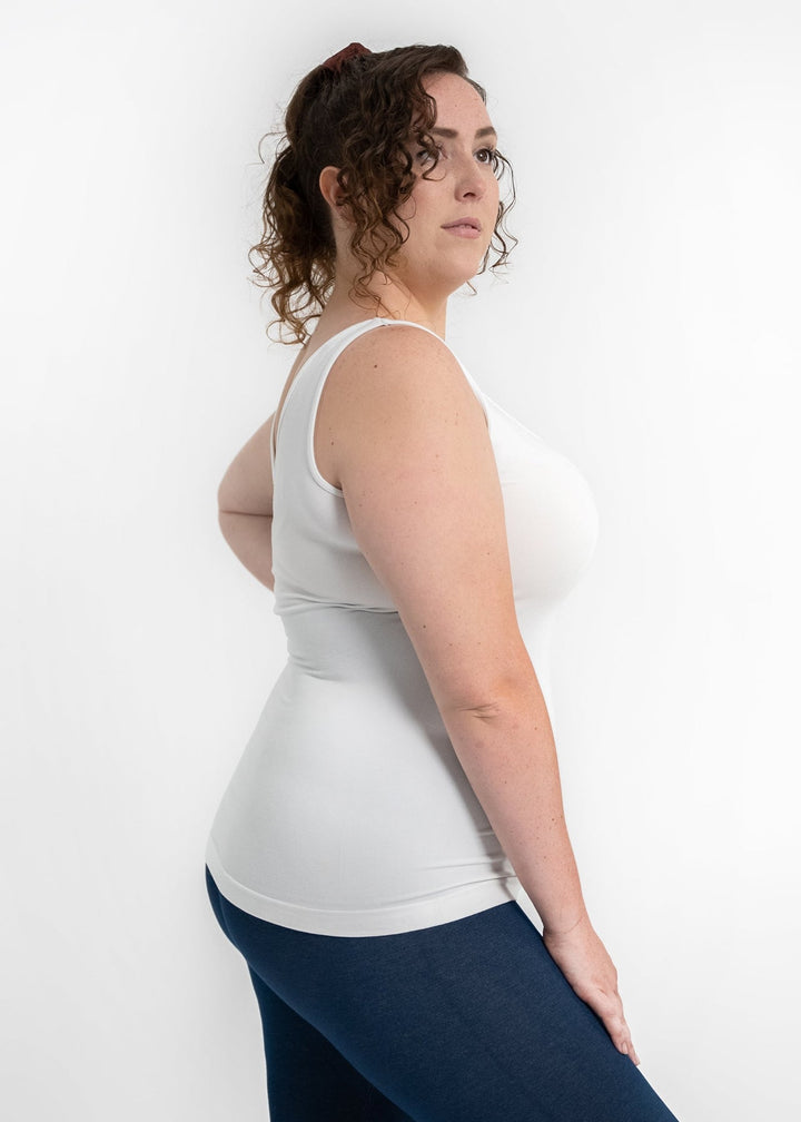 Reversible Tank - White