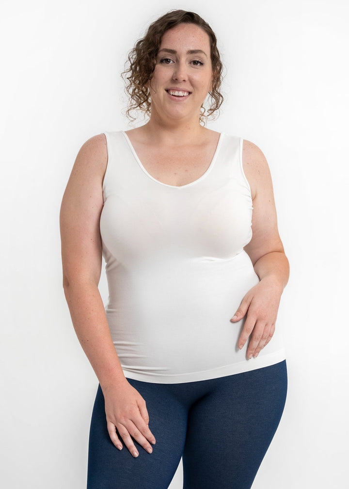 Reversible Tank - White