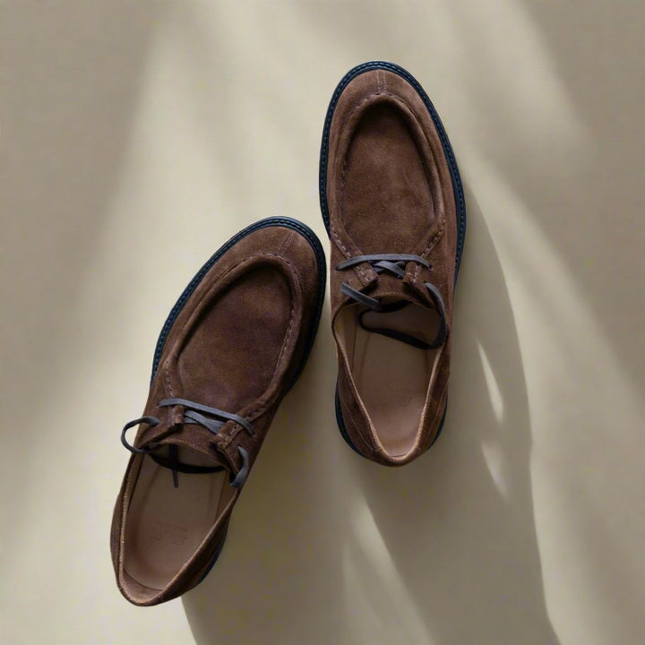 Men's Chestnut Suede Tuscan Moc Boot