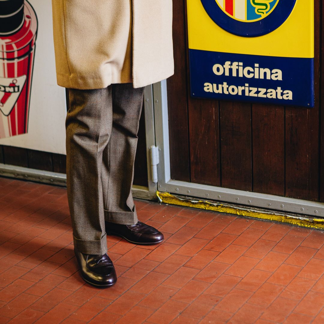 Men's Dark Brown Leather Milano Loafer