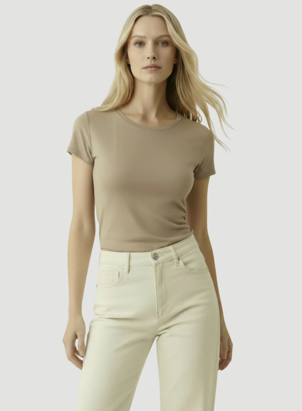 Soft Touch Short Sleeve Crewneck T-Shirt - CREW S/S - Majestic Filatures North America