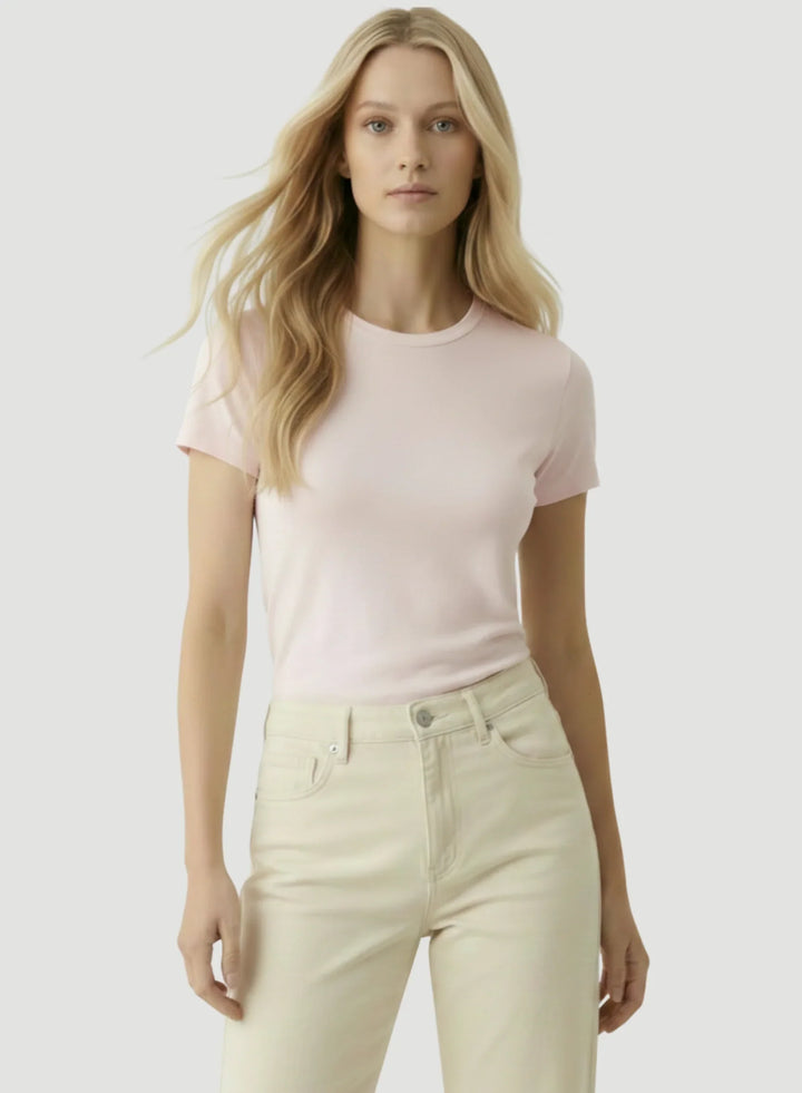 Soft Touch Short Sleeve Crewneck T-Shirt - CREW S/S - Majestic Filatures North America