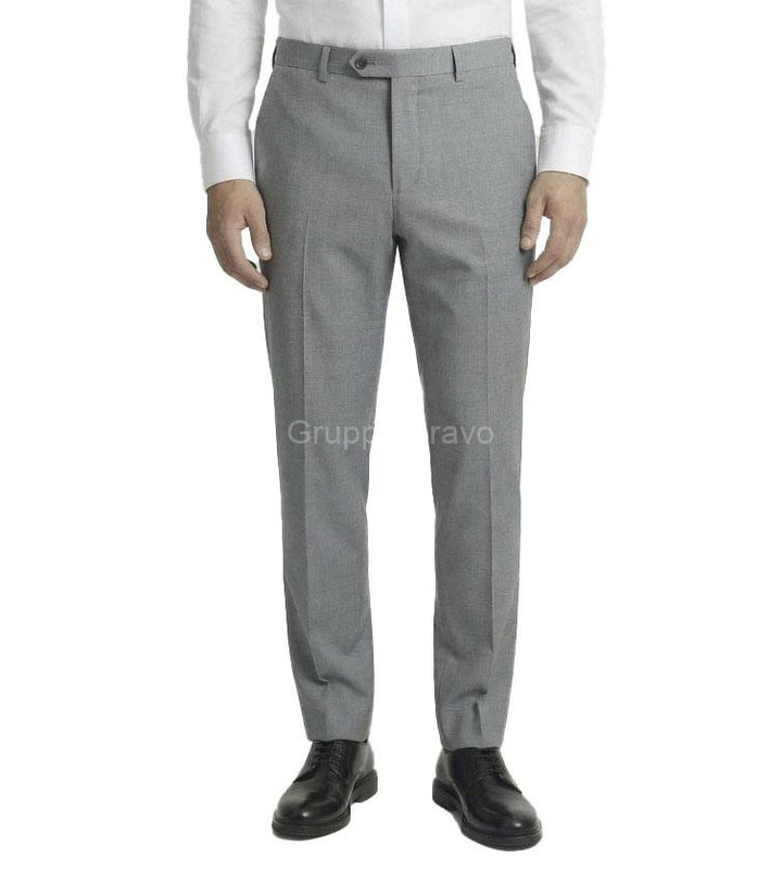 E59663-4-Enzo Pants-Solid Light Gray