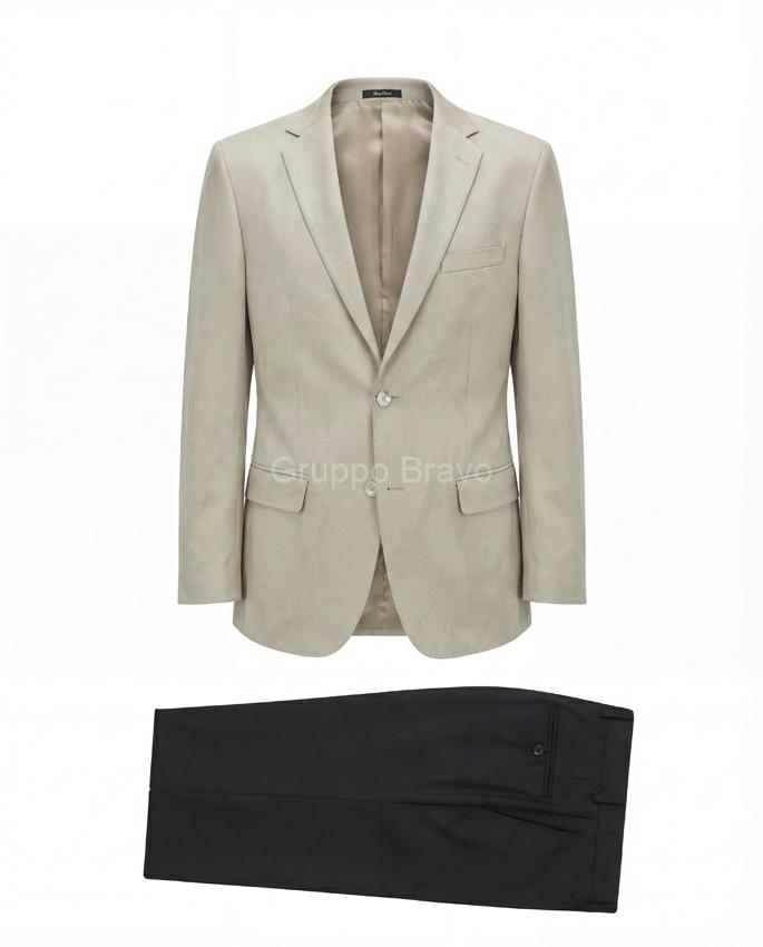 E85000-2-Enzo Vegan Suede Jacket-Tan