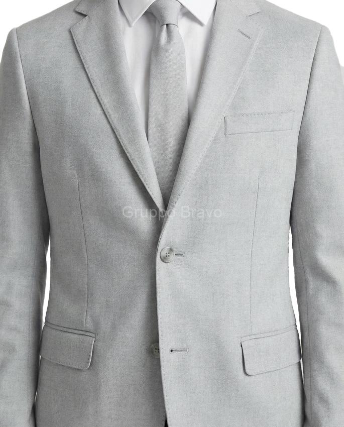 E85000-4-Enzo Vegan Suede Jacket-Light Gray