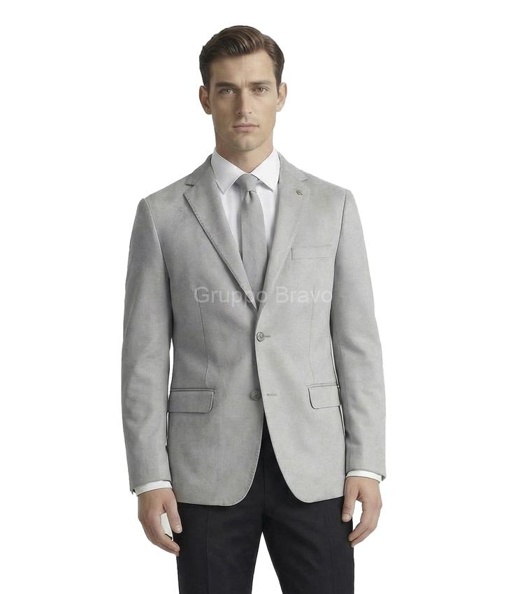 E85000-4-Enzo Vegan Suede Jacket-Light Gray