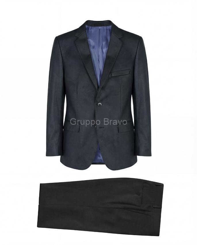 E85100-1-Enzo Vegan Leather Jacket-Black