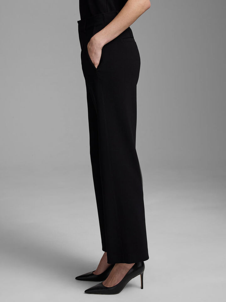 31" Knit Scuba Wide-Leg Trouser