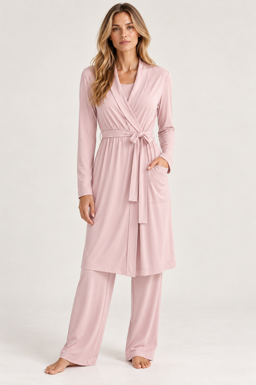 Collagen Lounge Pant - Blush Pink