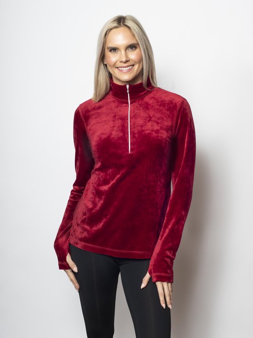 Microfleece Quarter Zip Top