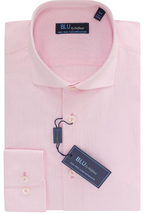 Blu Polifroni Prato Dress Shirt - Pink