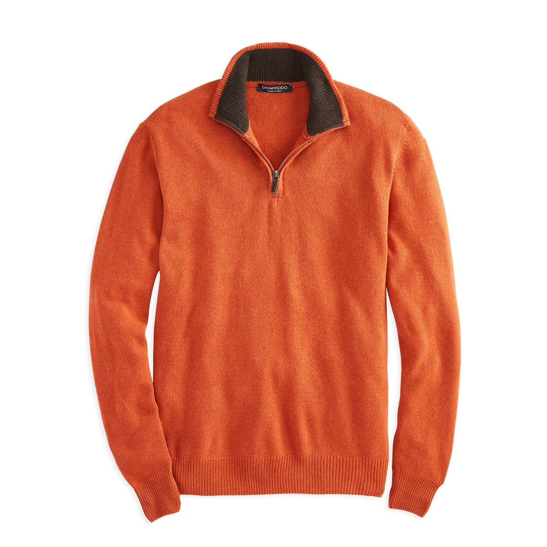 Cashmere Blend Quarter Zip