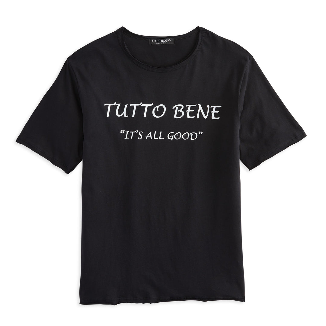 Short Sleeve Roll Neck T