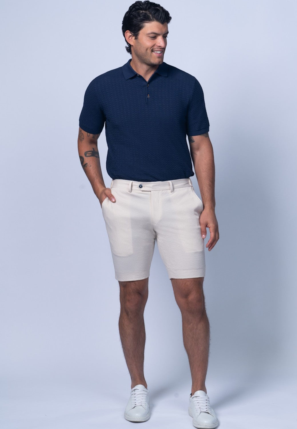 Meridian Shorts in Beige