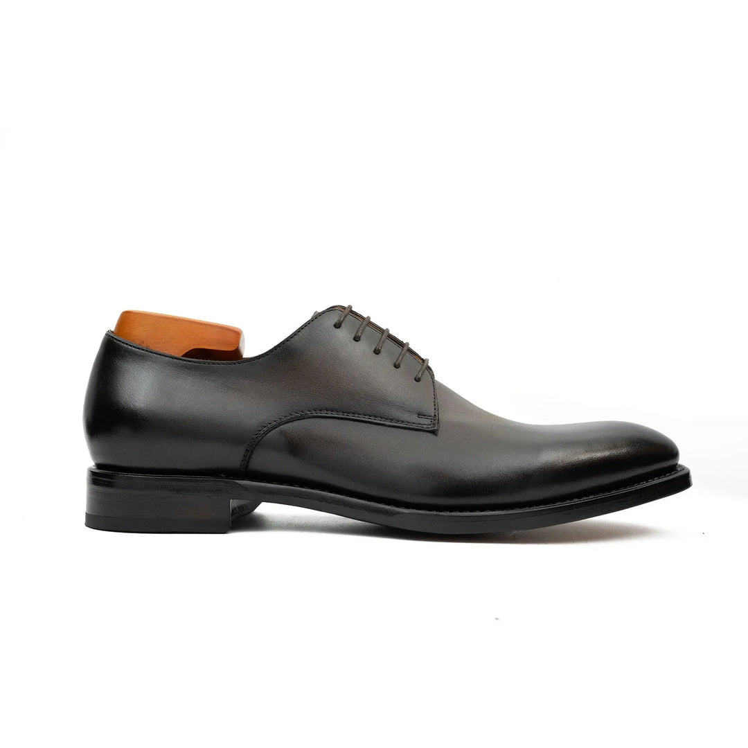 Goodyear Handmade Leather Derby Shoes coffee