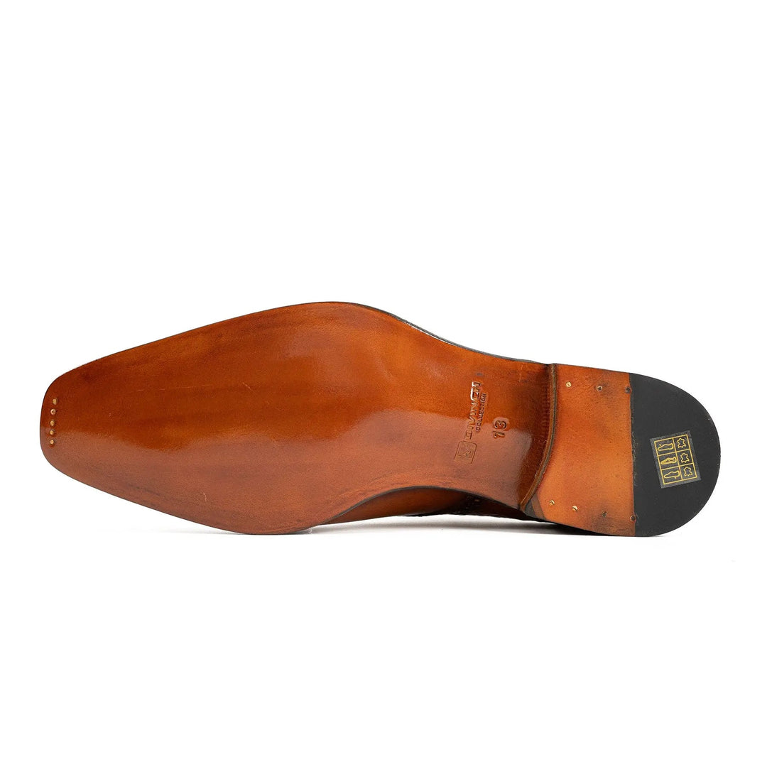 Goodyear Welted Oxford Shoes ostrich