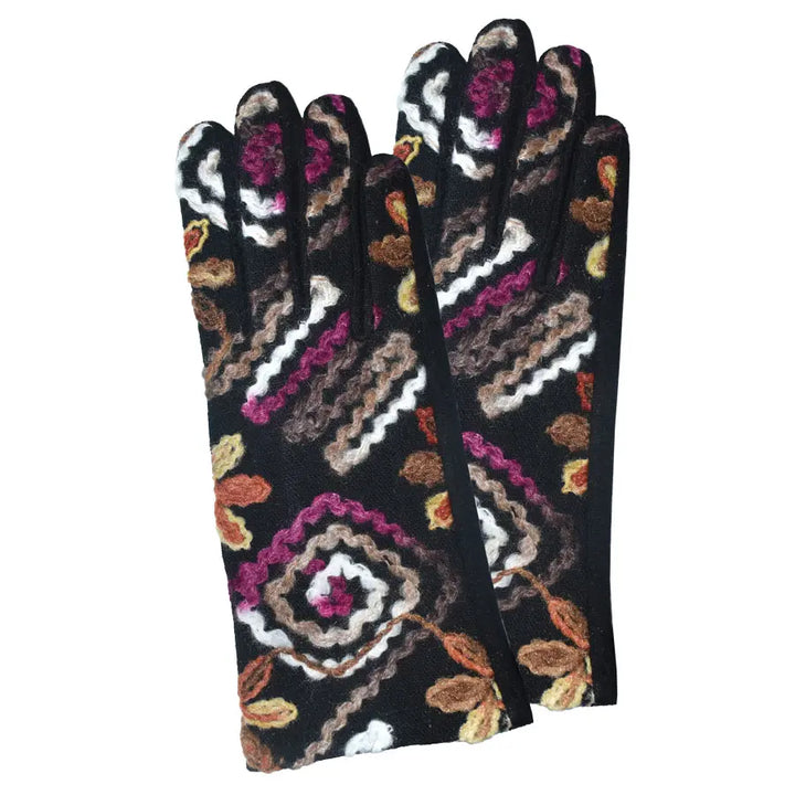 Durham Yarn Embroidered Glove