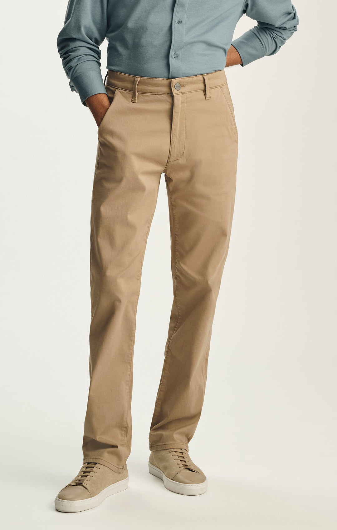 Charisma relaxed straight chino, back view