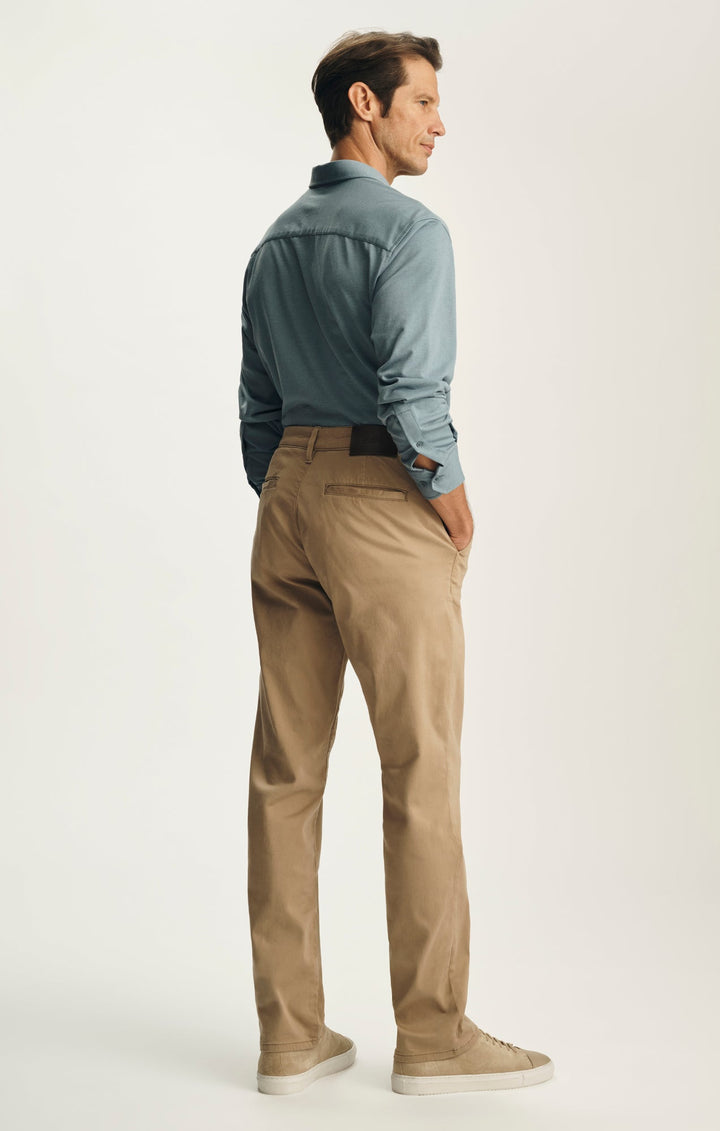 Charisma relaxed straight chino, side view
