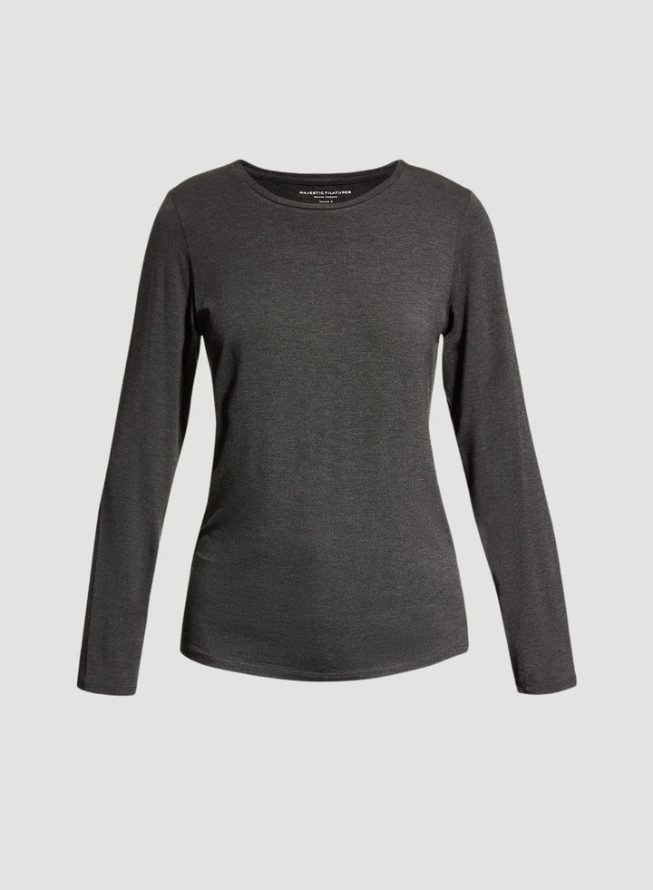 Soft Touch Long Sleeve Crewneck T-Shirt