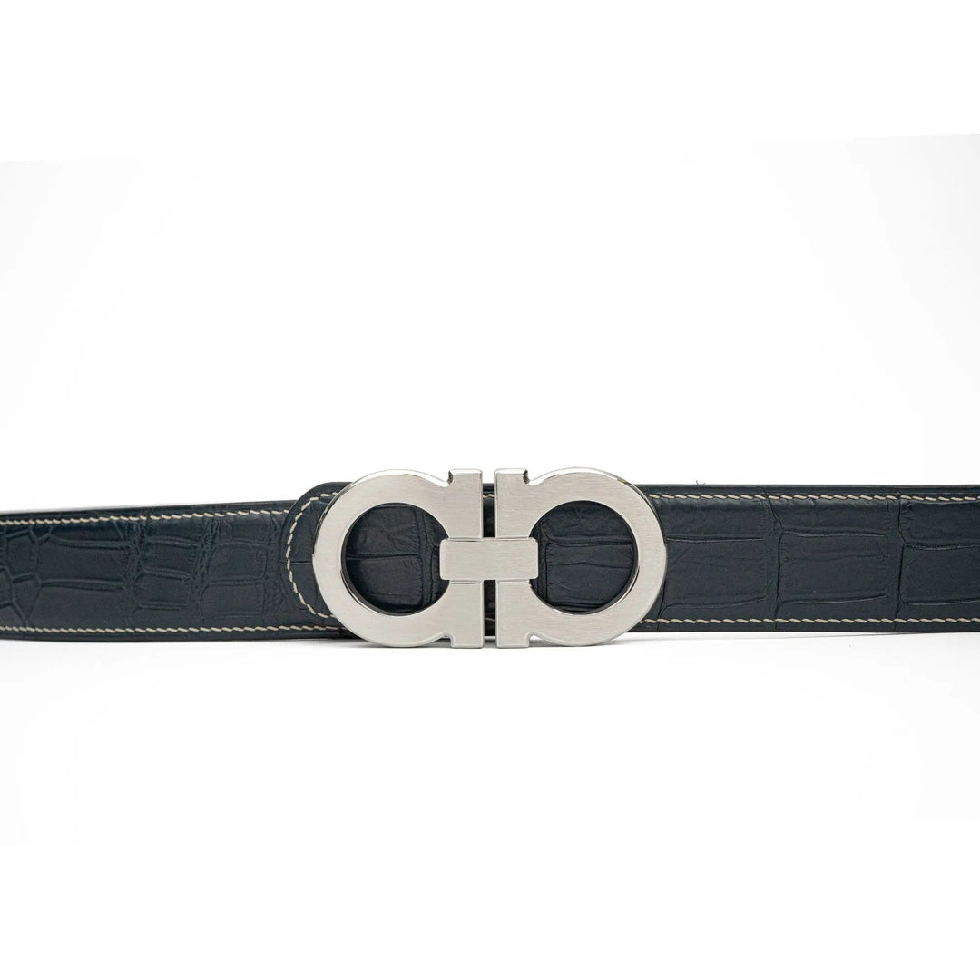 Handcrafted Alligator Leather Belts DVG345