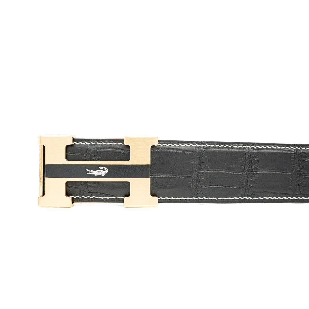 Handcrafted Alligator Leather Belts DVG93