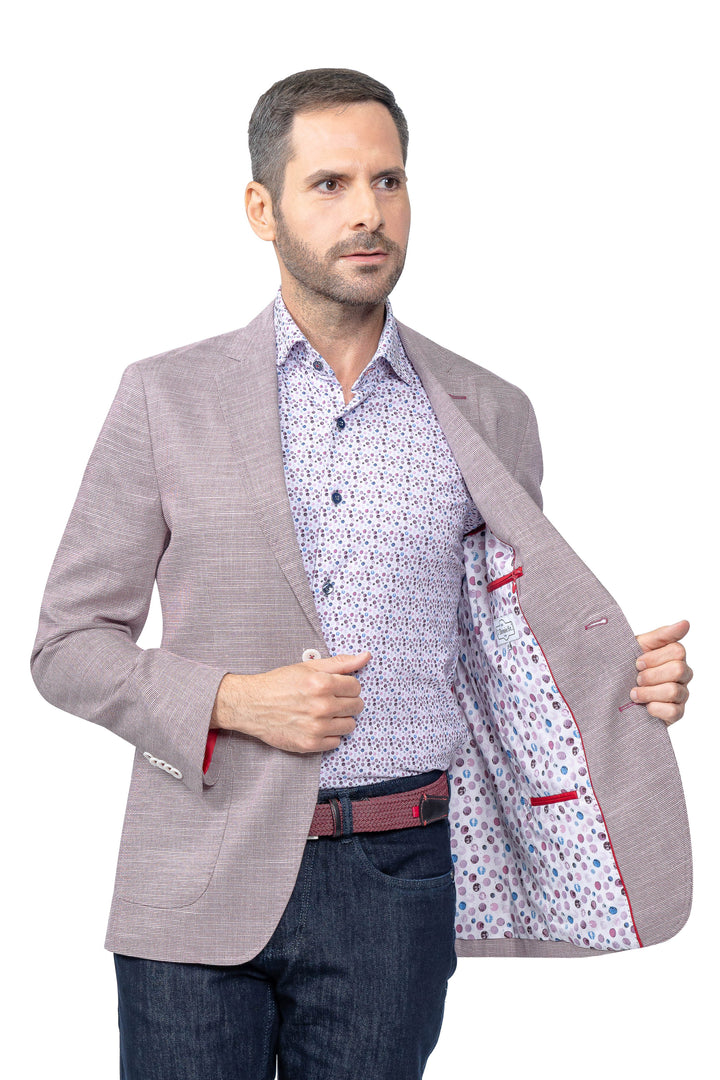 Hartford Berry Linen Lyocell Stretch Blazer - 7 Downie St.®