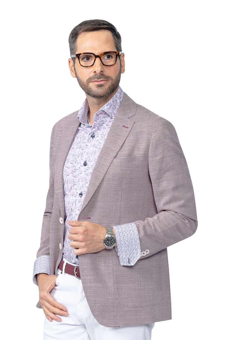 Hartford Berry Linen Lyocell Stretch Blazer - 7 Downie St.®