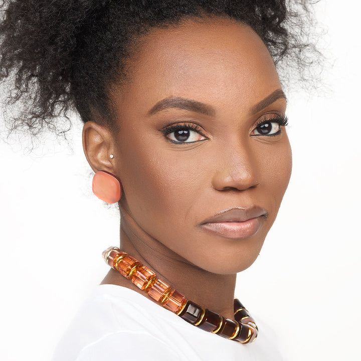 Lara Ice Clip Earring Nectar