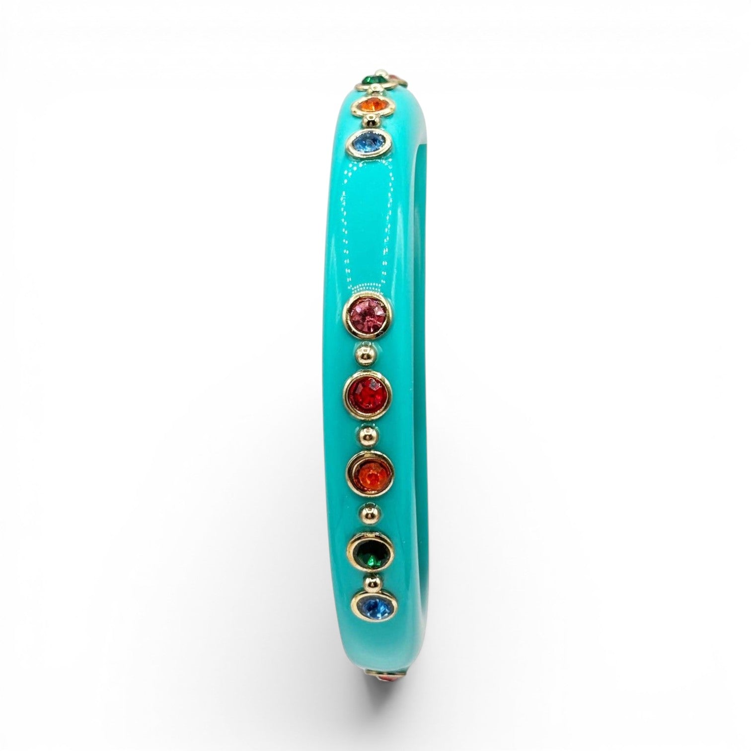 Holland Turquoise Resin Studded Resin Bangle – Morneault's