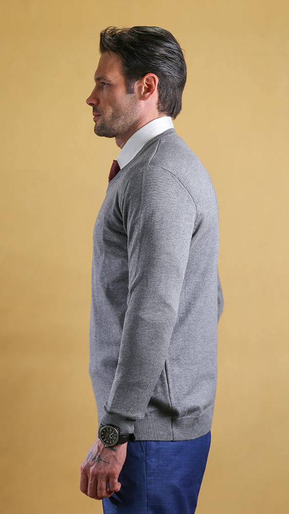 The Caravan vneck(Silver)