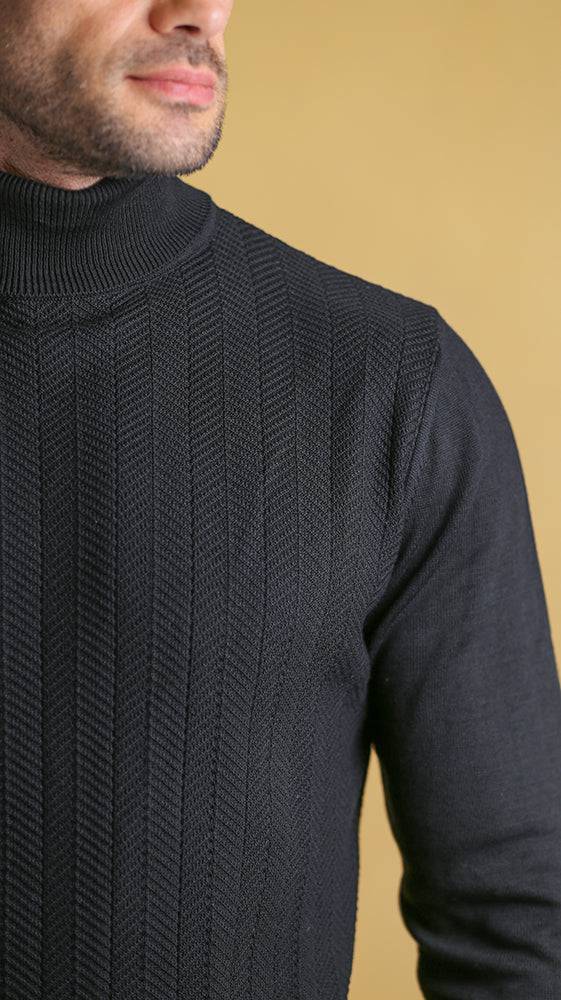 The Trailblazer Sweater (Classic Black )