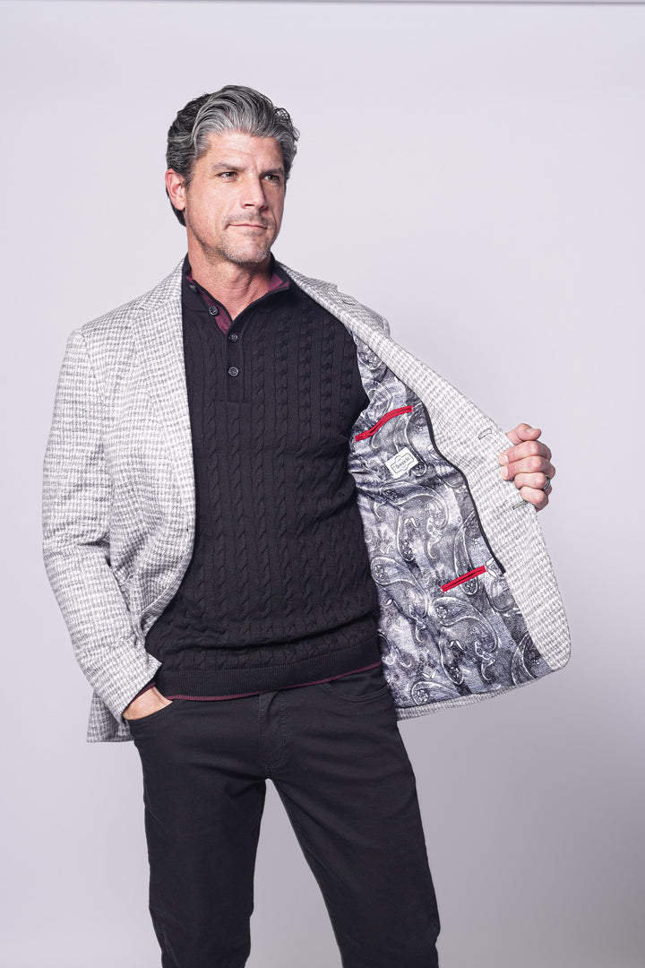 IBIZA JACKET IN GREY - 7 Downie St.®
