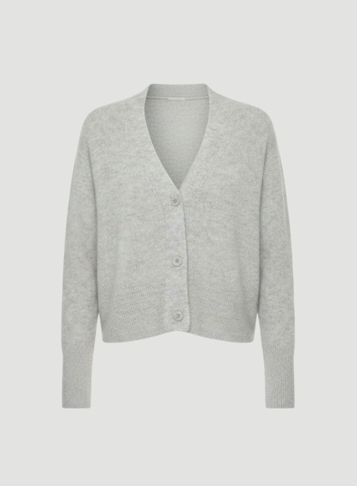 Cashmere Silk V-Neck Cardigan