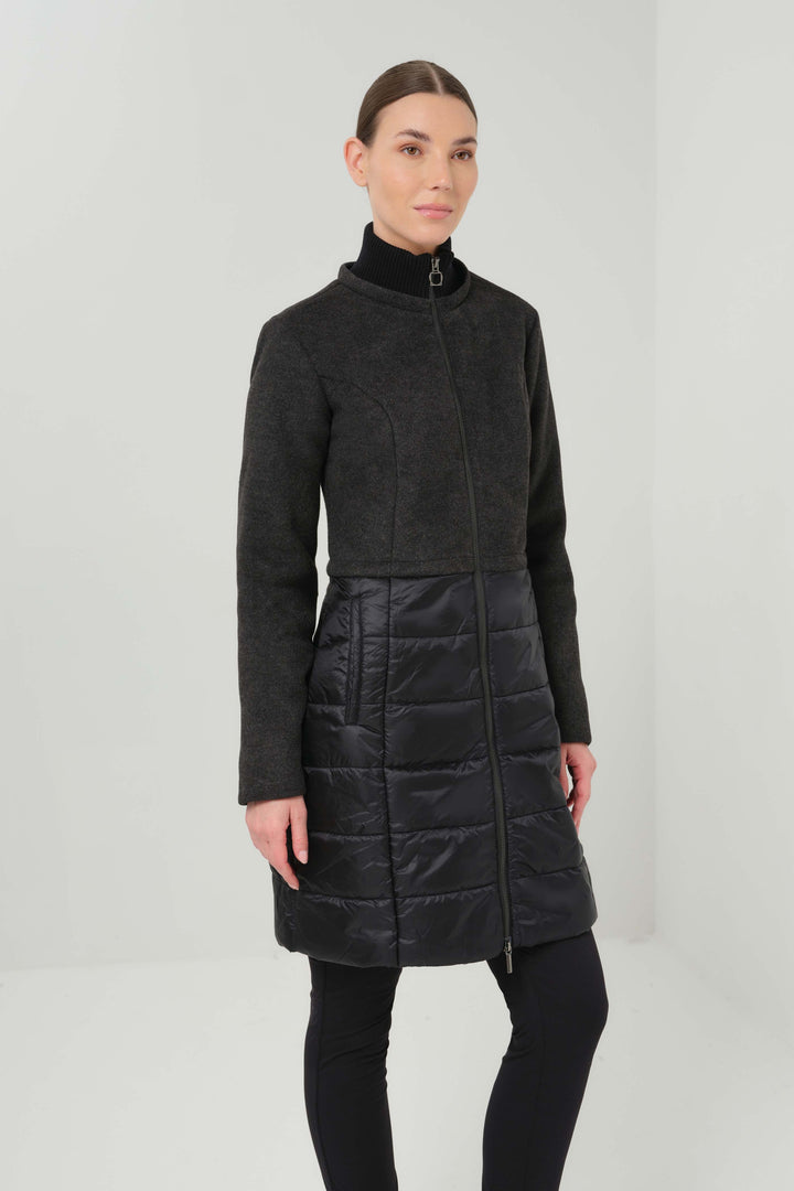 Marla 2.0 Mixed-Media Removable Hood Parka