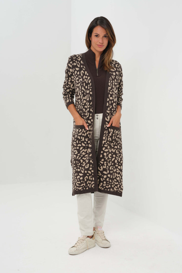 Zendaya Long Duster Cardigan