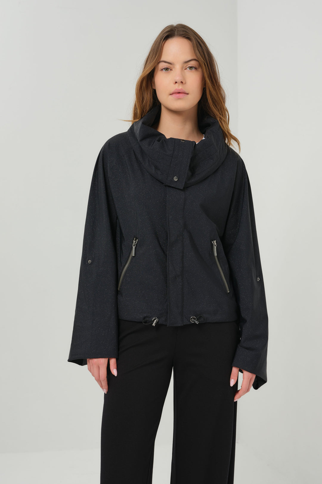 Casey Cropped Lightweight Windbreaker